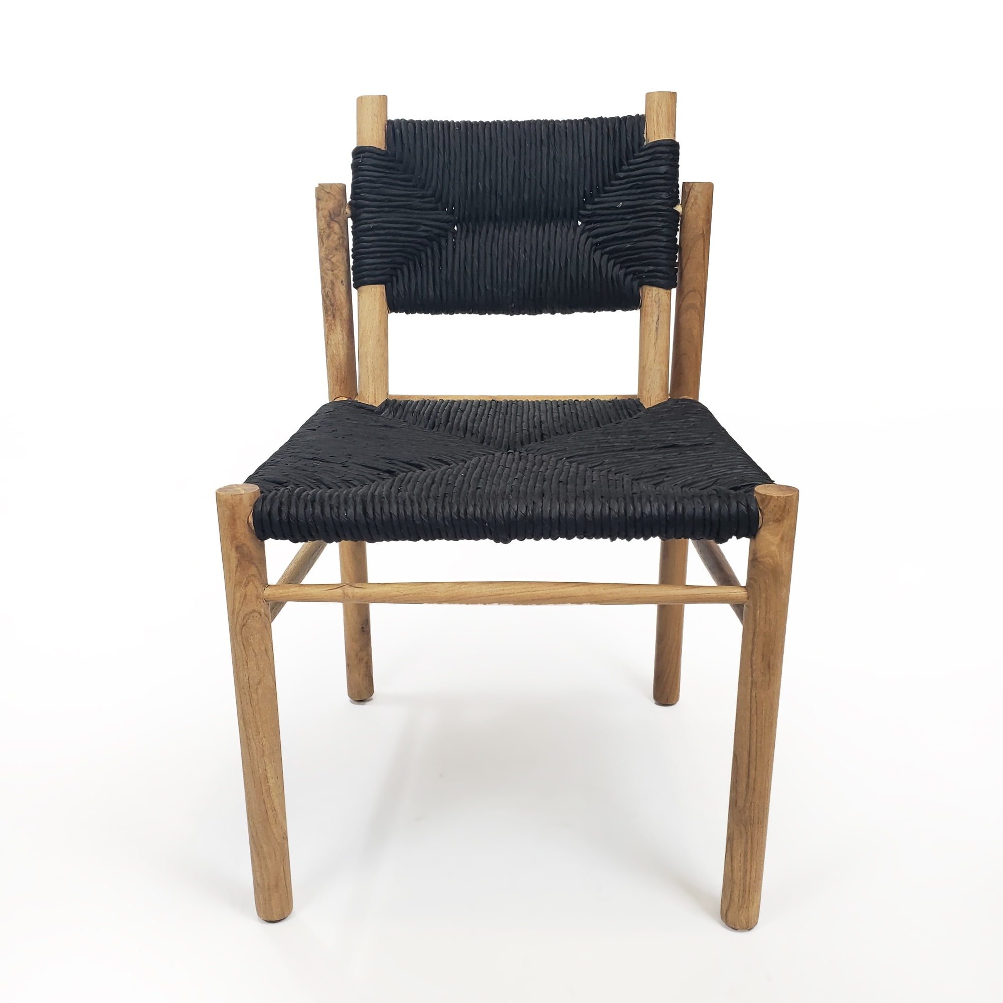 Majah 21 in. Indoor Black Finish Dining Chair