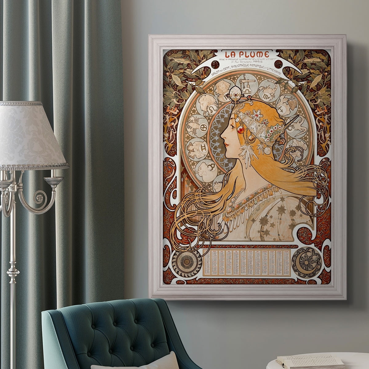 Tropical Fish Collection II Premium Framed Canvas- Ready to Hang