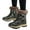 Camouflage, variant on Winter Boots for Women Waterproof Snow Boot Womens Mid Calf Zip up Ankle Booties Comfortable Outdoor Walking Hiking Sneakers Black 7.5
