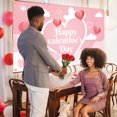 thumbnail image 2 of Happy Valentines Day 71x43 Inch | Valentines Day Backdrop for Valentines Day Decor | Valentines Backdrop for Valentines Banner Decorations, 2 of 5