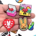 thumbnail image 5 of Charms para zapatos, Charms Crocs Accesorios Crocs para niñas y niños, Charms para zapatos Accesorios Crocs Decoración Pulsera Decoraciones para fiestas Regalo, 5 of 5
