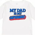thumbnail image 4 of Inktastic My Dad is My Superhero Boys or Girls Long Sleeve Toddler T-Shirt, 4 of 5