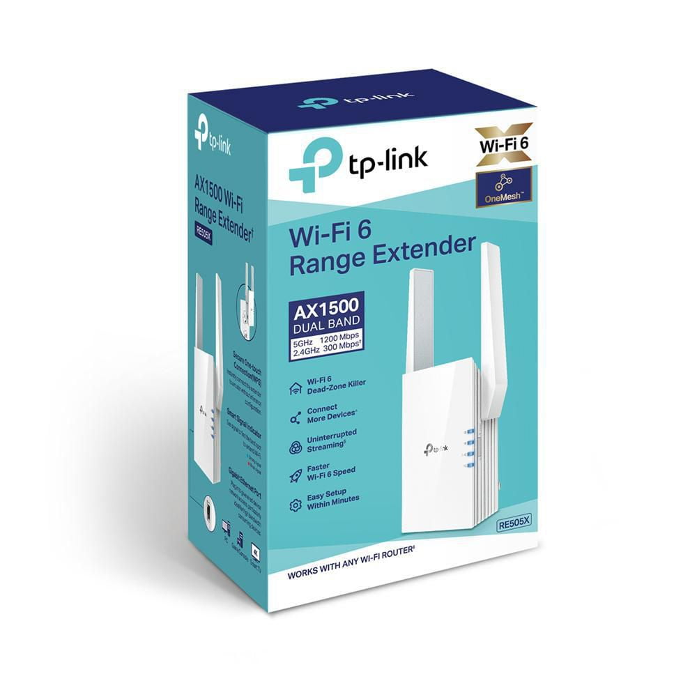 TP Link Prolongateur de portée Wi-Fi AX1500 (RE505X) Prolongateur de portée Wi-Fi AX1500