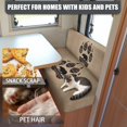 thumbnail image 4 of SCRAWLGOD 6 Pcs RV Dinette Cushion Covers Elastic Camper Couch Cushion Slipcovers Replacement Futon Furniture Protector for Sofa Bed, Western Aztec Bear Paw, 4 of 8