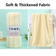 thumbnail image 7 of Qocolhg Hand Towels for Bathroom, 100% Cotton Hand Towel, Soft Hand Face Towels, Lightweight and Highly Absorbent Towels for Bathroom Kitchen Travel, Camp, Hotel, and Spa, Clearance, Yellow, 7 of 7
