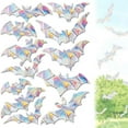 thumbnail image 2 of Bat Window Clings Rainbow Window Clings Halloween Decor Halloween Window Clings Window Film Window Clings (B), 2 of 7