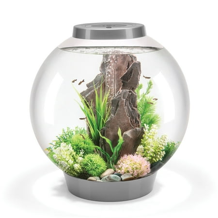UPC: 0822728720127 | biOrb CLASSIC 60 Aquarium with Standard Light – 16 gallon  silver