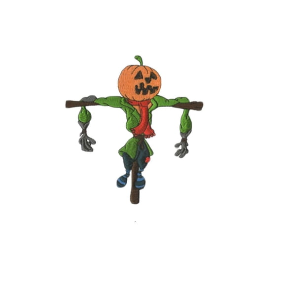 Scarecr Halloweenow Iron-on Patch