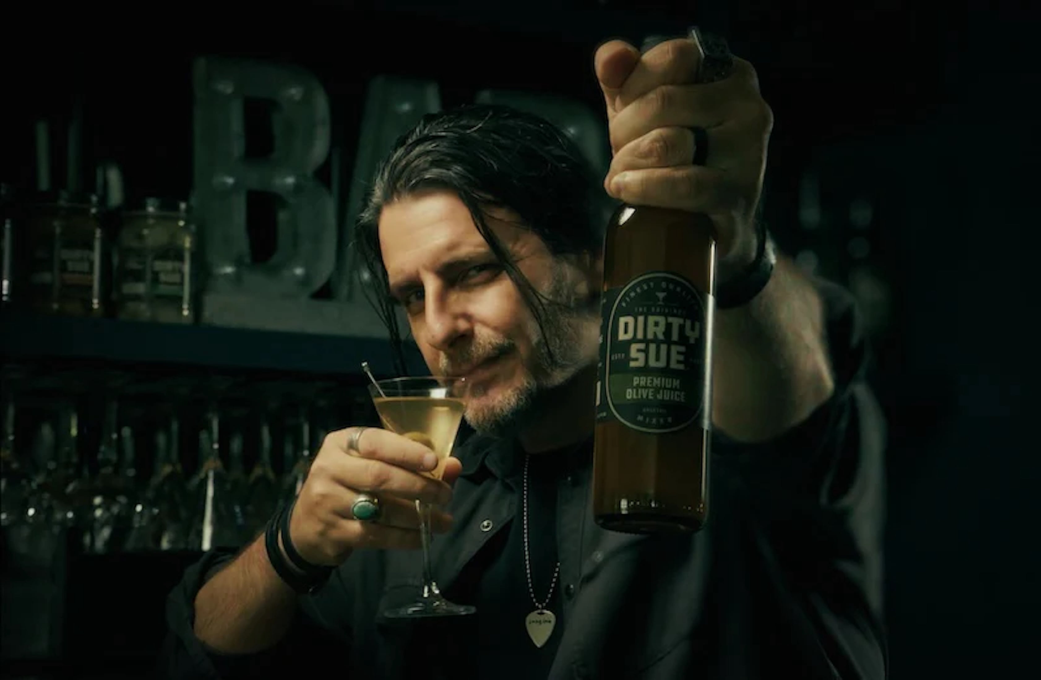 Dirty Sue Premium Olive Juice, Dirty Martini Mix, Cocktail Mixer, Olive Brine, Twice Filtered, Glass Bottle with Cork, 12.7 fl oz