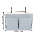 thumbnail image 2 of Bedside Hanging Storage Organizer Holder for Reading and Personal Items, 2 of 6