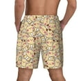 thumbnail image 4 of Uemuo Cute Cats 4 Pattern Mens Swim Trunks Quick Dry Board Shorts with Mesh Lining, Stretch Beach Shorts Quick Dry No-Chafing Board Shorts-XX-Large, 4 of 9
