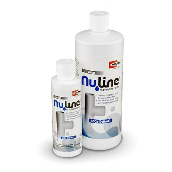 NuLine HVAC Condensate Nu-Line Drain Cleaner, 8 ounce (Pack of 6)