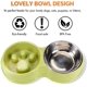 thumbnail image 3 of Cuenco antiglotón para perros, cuenco para gatos y perros, cuenco doble de acero inoxidable para perros, cuenco antideslizante para perros, cuenco de agua. Cuenco de alimentación lenta para pequeños, JAMW Sencillez, 3 of 5