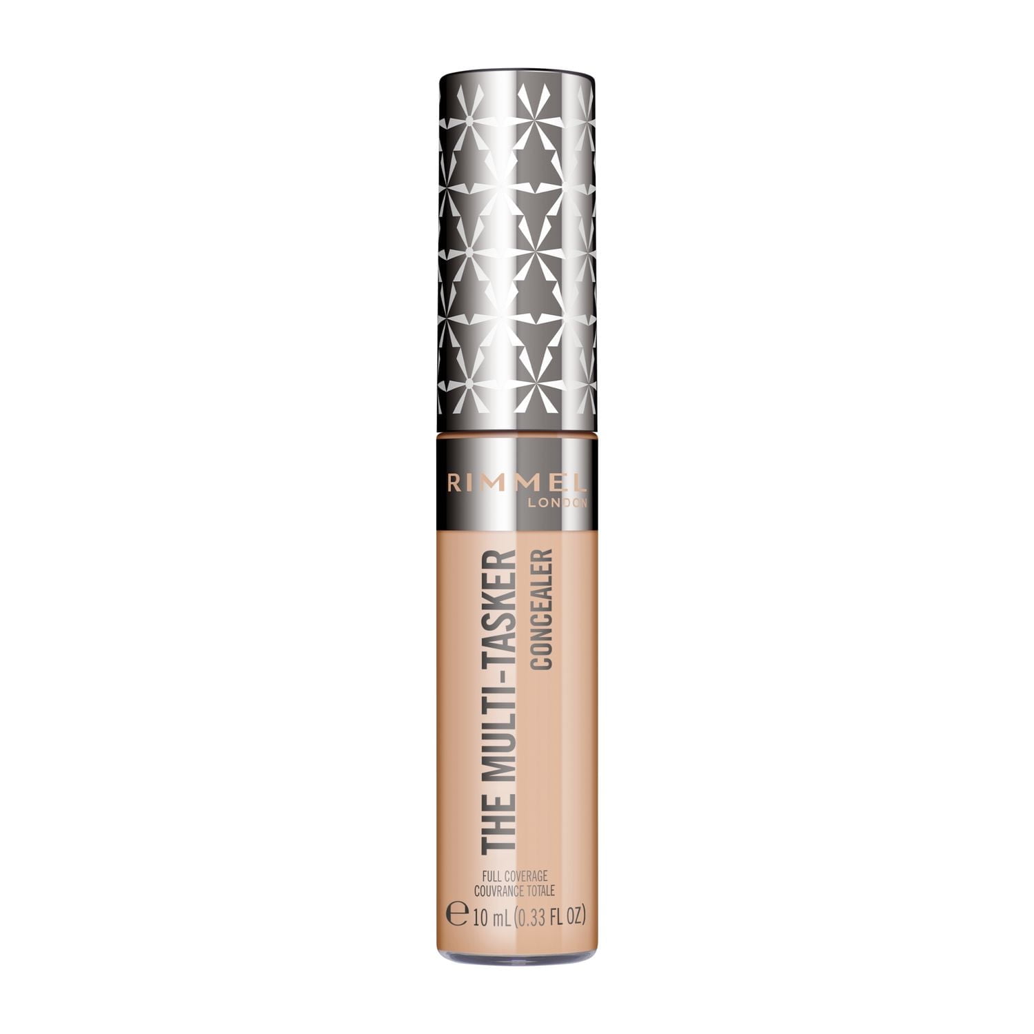 Rimmel Multi-Tasker Concealer, large soft wand, blendable formula, full coverage, crease-proof, transfer-proof & waterproof