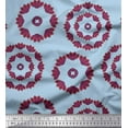 thumbnail image 1 of Soimoi Polyester Crepe Fabric Mandala Ethnic Fabric Prints by Yard 52 Inch Wide, 1 of 1