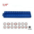 thumbnail image 1 of 1/4" Metric Socket Storage Organizer Holder Bracket Plastic Socket Tray Rack, 1 of 8