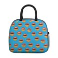 thumbnail image 2 of Lunch Bag Lunch Box for Women Reusable Insulated Lunch Bags,Water-Resistant Hot Pizza Lips Cooler Lunch Tote Bag, Large Capacity for Work Travel Picnic, 2 of 6