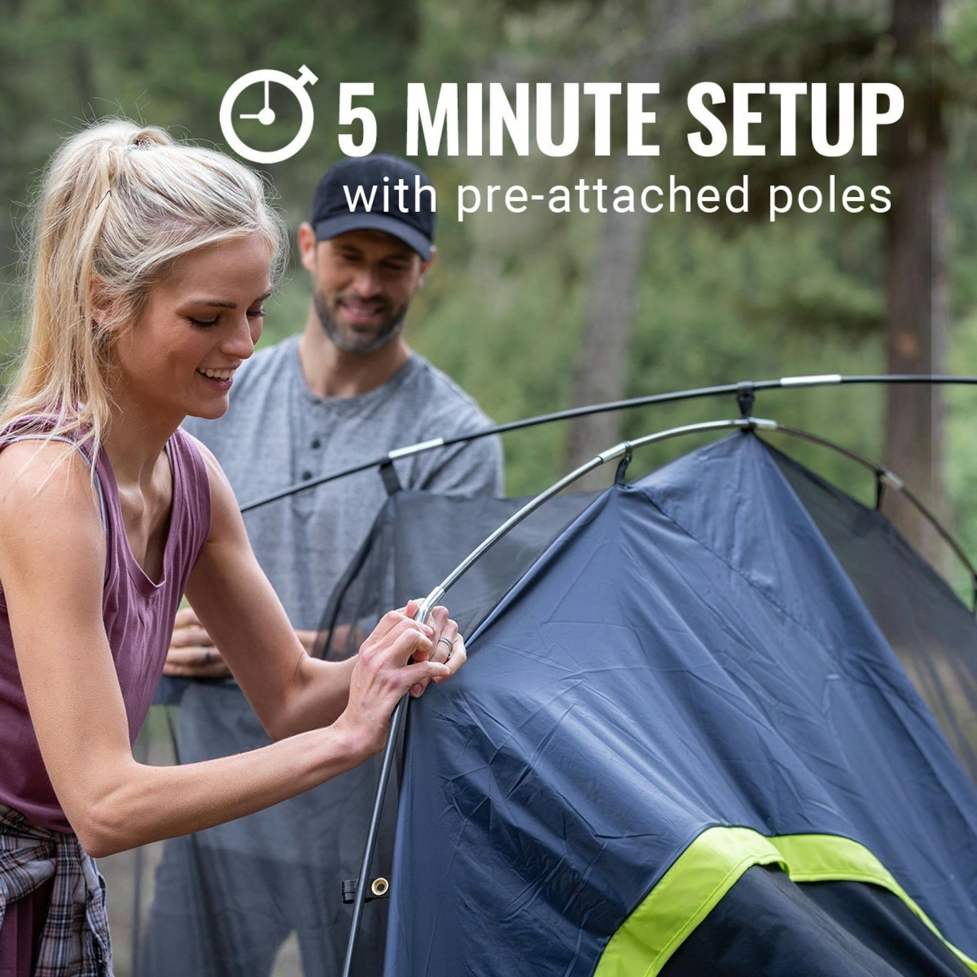 Coleman 6-Person Dark Room™ Skydome™ Camping Tent