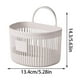 thumbnail image 2 of Cesta colgante de cocina para garbanzos, jengibre y ajo. Cesta de almacenamiento de cocina, estante pequeño, estilo moderno, colgante, portátil, de metal, para dormitorio, alta capacidad,, 2 of 8