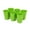 Green, variant on Plastic Cups - 11 Ounce Tumbler (Pack of 6)