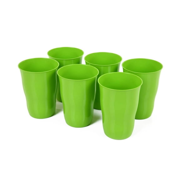 Plastic Cups - 11 Ounce Tumbler (Pack of 6)