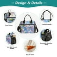 thumbnail image 3 of YAZAOO Lunch Bag Creative Cherry Blossoms Blue Sky Cooler bag with Shoulder Strap, 3 of 6