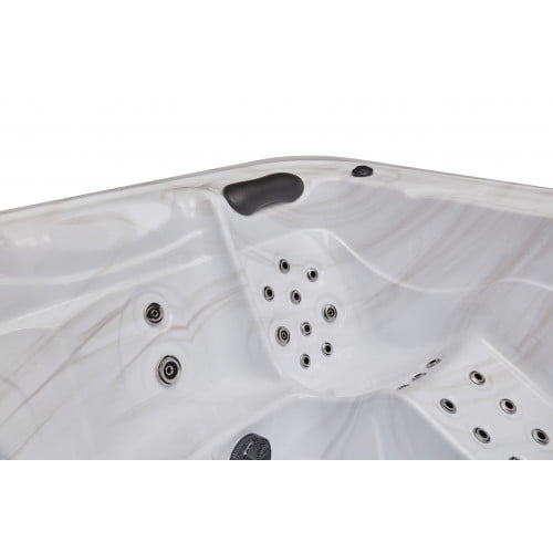 Eclipse 6 Person 51 Jet Hot Tub with Bluetooth, LED Lighting and Ozone