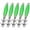 Green-5pcs, variant on ABCISI Squid Jigs, Saltwater Fishing Lures, Glow Squid Jig Hooks Luminous Cuttlefish Sleeve Octopus Jig Baits, Night Fishing Octopus Lures Set with Tackle Box ( Red-5pcs)