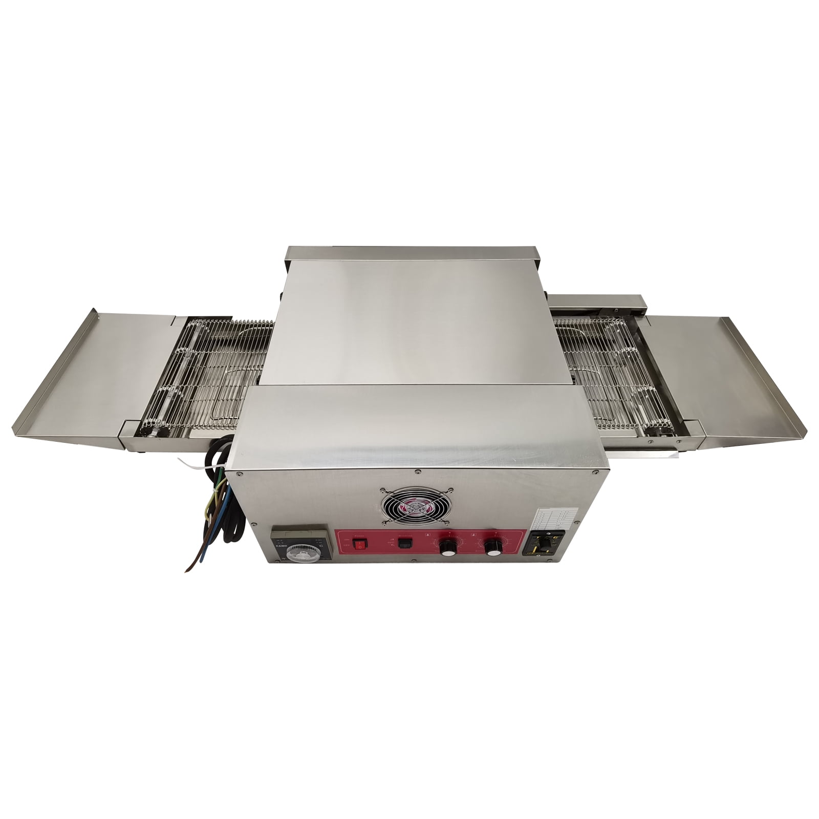 12" Belt Countertop Conveyor Pizza Oven Commercial Baking Electric Oven Chain Type 220V 1PH
