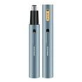 thumbnail image 1 of Electric Nose Hair Trimmer Aluminum Tube Body Arched Cutter Head USB Rechargeable with Sideburn Trimmer, 1 of 8