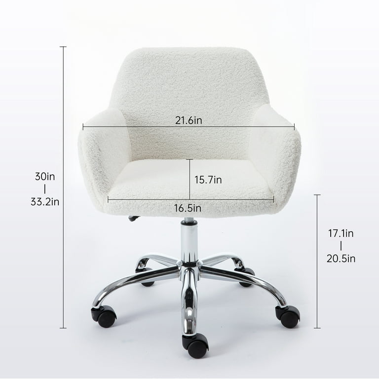Furry Chair Computer Chair Accent Chair Home Office Chair for Home