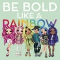 thumbnail image 2 of Girl's Rainbow High Be Bold Like a Rainbow  Graphic Tee Mint Large, 2 of 4