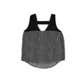 thumbnail image 2 of bar III Blusa con sobrepelliz para mujer, negro, extra pequeña, 2 of 2
