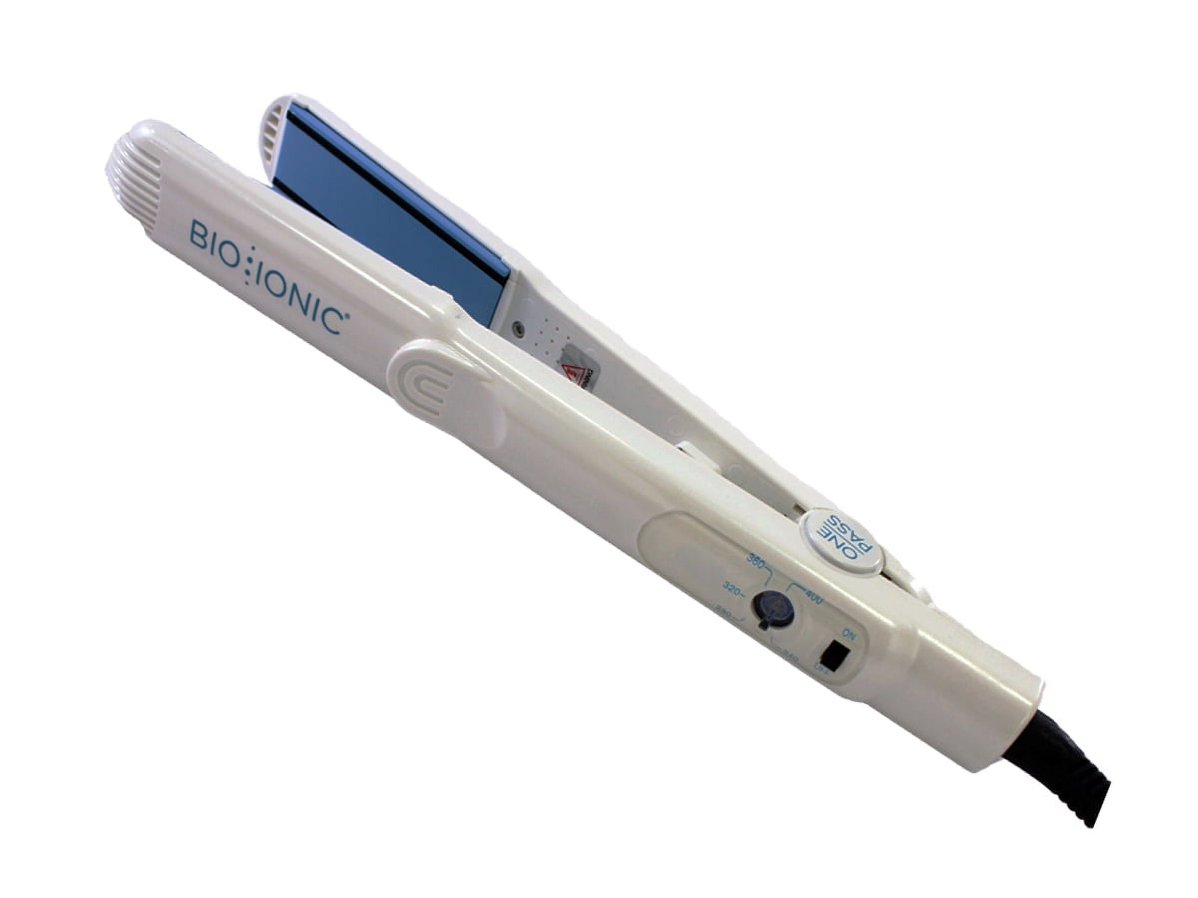 Bio ionic outlet one pass straightener