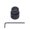Black 1PCS, variant on LOOKSEVEN Dual Concentric Metal Control Volume Tone Knobs Double Stacked Knob Soild Shaft-Chrome 3PCS