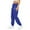 Blue, variant on WMTBSRSW High Waisted Jogger Sweatpants Cute Love Heart Print Running Yoga Workout Sweat Pants Casual Drawstring Loung Pants Cinch Bottom