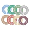 thumbnail image 3 of DOLITY 8 Pcs Séparateurs de Garde-Robe pour Bébés Compacts pour Boutiques Garde-Robe Buanderie Couleurs Macaron, 3 of 8