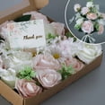 thumbnail image 2 of Final Clear Out! Artificial Soap Rose Flower Gift Box Bride Bouquet Home Flower Wedding Decorations DIY Simulation Rose For Party Home Table Deco, 2 of 5