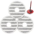 thumbnail image 1 of 3pcs Mop Refill For Vileda Spin And Clean Mop,spin Mop Head Replacement, Washable Reusable Microfiber Mop Head, 1 of 4