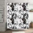 thumbnail image 5 of Rateoe Labrador Retriever Dog Shower Curtain - Fancy Bathroom Shower Curtain Sets - Waterproof Shower Curtain with Hooks with 12 Plastic Hooks 72x72 Inches, 5 of 5