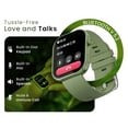 thumbnail image 5 of HAMMER Tussle 2.01" HD Display Smart Watch, Bluetooth Calling, Rotating Crown, Voice Assistant, in-Built Games, Smart Notifications, Sports Mode, DND, Raise to Wake (Limelight Green), 5 of 5