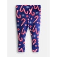 thumbnail image 3 of Holiday Time Toddler Boys Top and Pants Fleece Pajama Set, 2-Piece, Sizes 12M-5T, 3 of 5