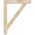 thumbnail image 3 of Ekena Millwork 3 1/2"W x 30"D x 38"H Traditional Craftsman Smooth Bracket, Douglas Fir, 3 of 13