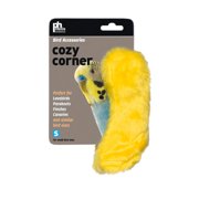 Prevue Pet Cozy Corner Fleece Bird Blanket - Small (Yellow)