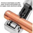 thumbnail image 2 of Heavy Duty Mini Tubing Cutter 1/8 To 1-1/8 Inch For Pipe Copper Pvc Thin Stainless Steel Tube, 2 of 3