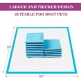 thumbnail image 2 of Large Dog Pee Pads 28"x30"-50 Count | Large Puppy Pee Training Pads Super Absorbent & Leak-Proof | Disposable Pet Piddle and Potty Pads for Puppies | Dogs | Doggie, 2 of 5