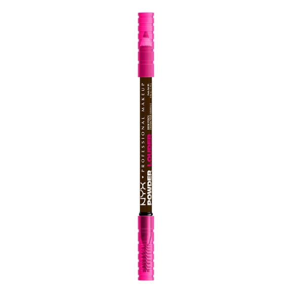 NYX Professional Makeup Powder Louder Brow Powder Eyebrow Pencil, Ash Brown