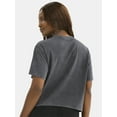 thumbnail image 5 of Wednesday, Juniors Graphic Short Sleeve Tee, No Hug Zone, Sizes XXS-2XL, 5 of 5
