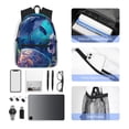 thumbnail image 4 of Disketp Underwater Turtle Dolphin Octopus Mochila Ligera Clásica con Múltiples Bolsillos, Mochila Casual para Hombre y Mujer, Ideal para Escuela, Trabajo y Viajes, 4 of 6