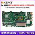 thumbnail image 1 of Computer Mainboard For ASUS X412DK X412D X412DA A412D F412D Laptop Motherboard CPU R3 R5 R7 UMA 4G 8G-RAM 100% Test OK UMA R5-3500U 4GB, 1 of 5
